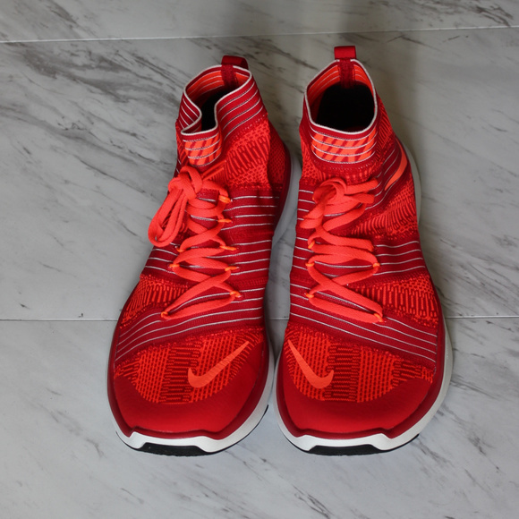 FLASH SALE Nike Free Train Virtue Red/Orange - Picture 4 of 5